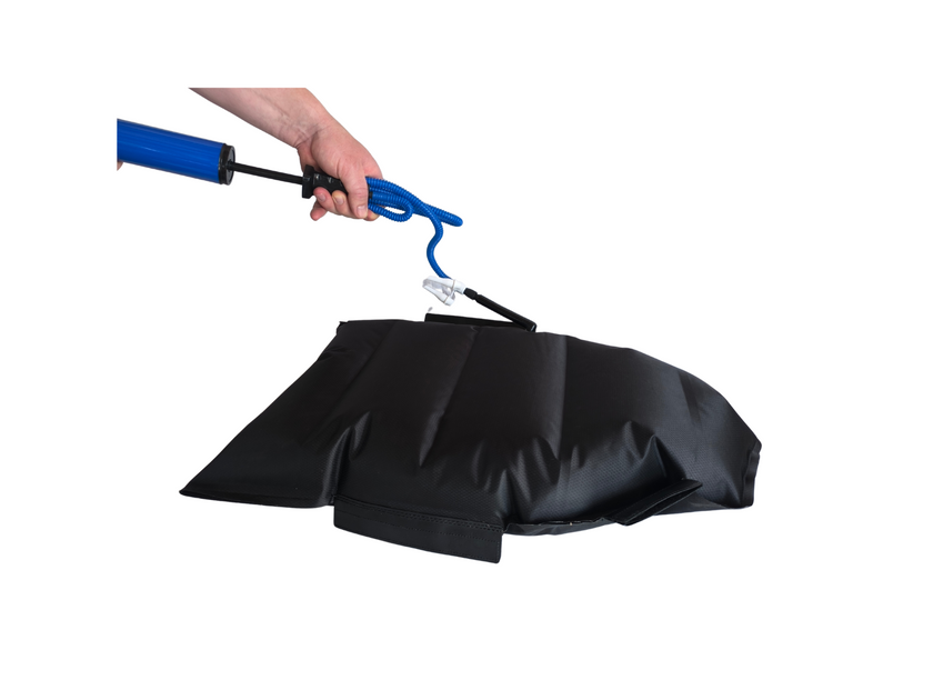 Packraft Handpumpe